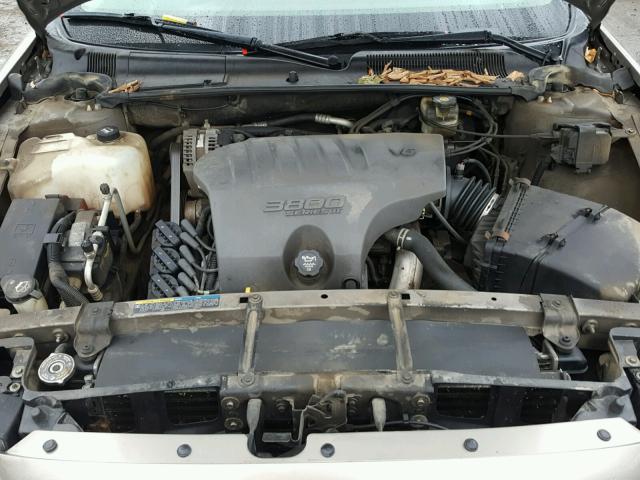 1G4HP52K54U257014 - 2004 BUICK LESABRE CU TAN photo 7