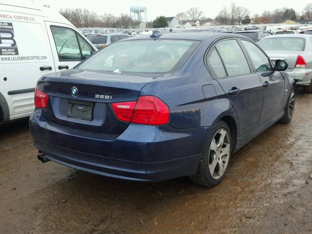 WBAPK5C54BF125447 - 2011 BMW 328 XI SUL BLUE photo 4