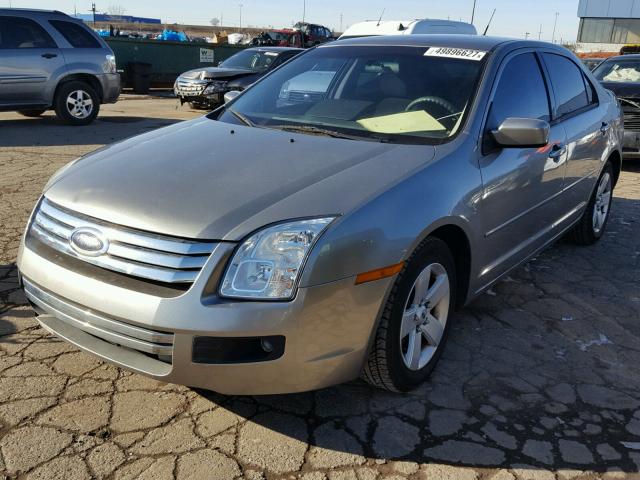 3FAHP07Z78R144097 - 2008 FORD FUSION SE SILVER photo 2