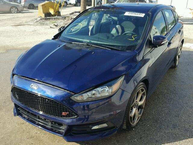 1FADP3L94GL313768 - 2016 FORD FOCUS ST BLUE photo 2