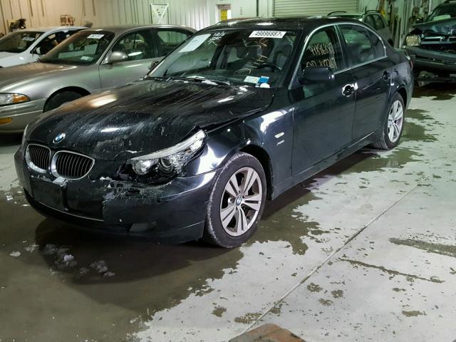 WBANV1C54AC157905 - 2010 BMW 528 XI BLACK photo 2