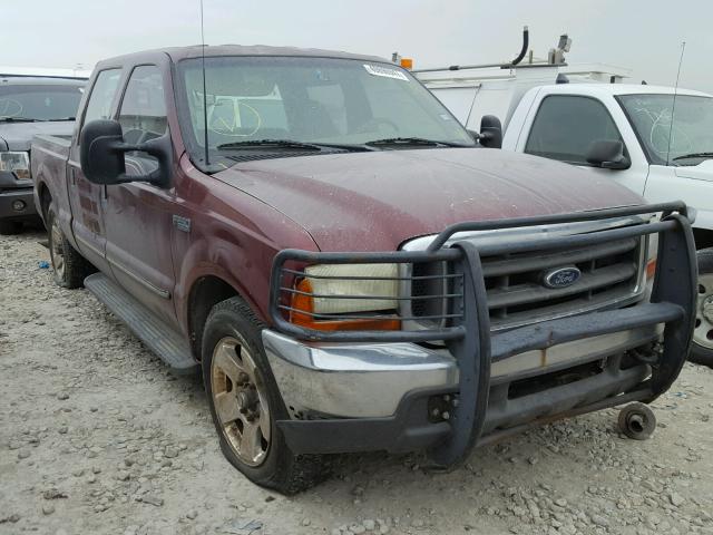 1FTNW20S7YED72659 - 2000 FORD F250 SUPER RED photo 1