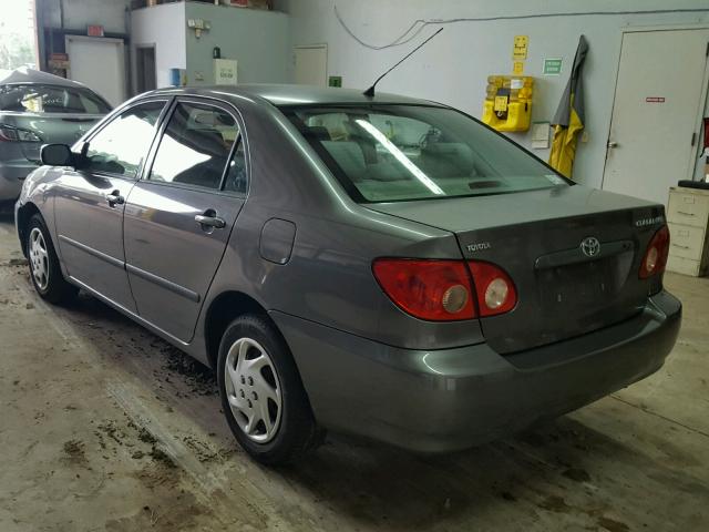 1NXBR32E17Z936099 - 2007 TOYOTA COROLLA CE GRAY photo 3