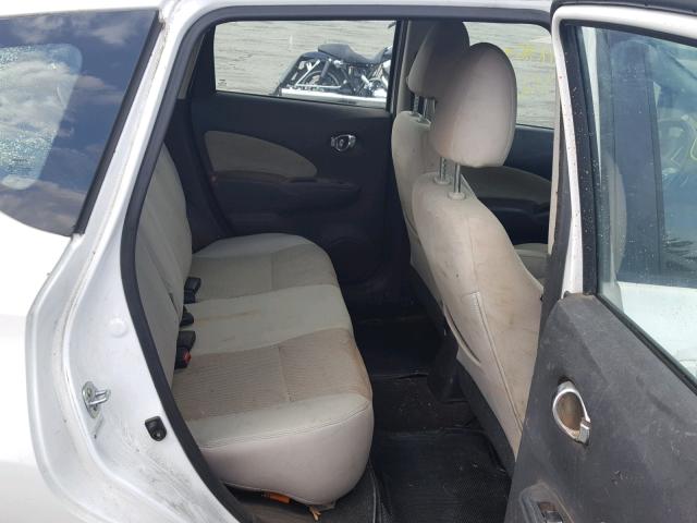 3N1CE2CP2EL383634 - 2014 NISSAN VERSA NOTE WHITE photo 6