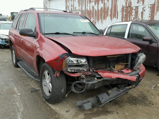 1GNDT13S322361605 - 2002 CHEVROLET TRAILBLAZE BURGUNDY photo 1