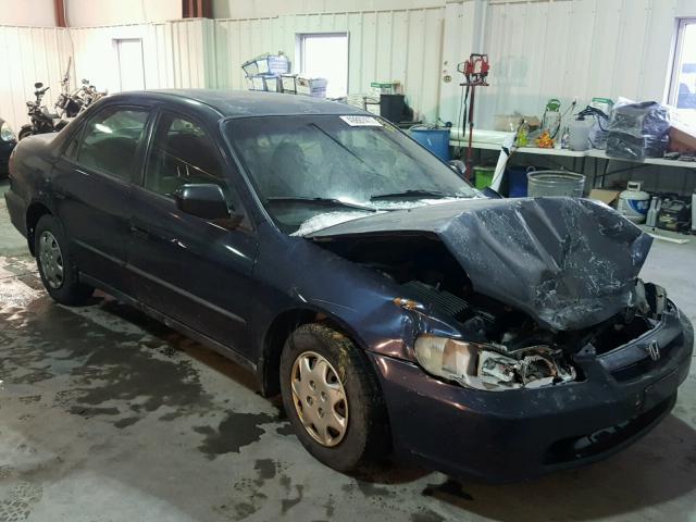 1HGCF8647YA000556 - 2000 HONDA ACCORD DX BLUE photo 1