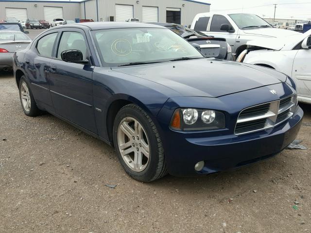 2B3KA53H56H316732 - 2006 DODGE CHARGER R/ BLUE photo 1