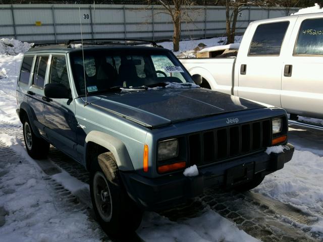 1J4FJ68S4WL156804 - 1998 JEEP CHEROKEE S BLUE photo 1