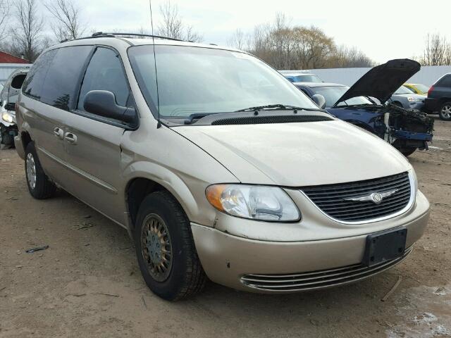 2C4GP44332R788710 - 2002 CHRYSLER TOWN & COU GOLD photo 1