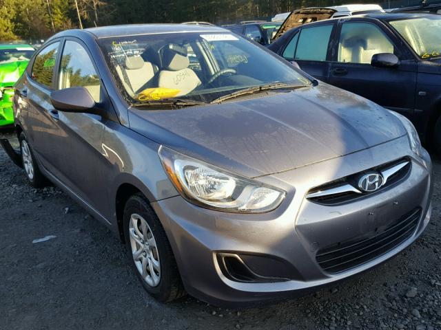 KMHCT4AE4DU522016 - 2013 HYUNDAI ACCENT GLS GRAY photo 1