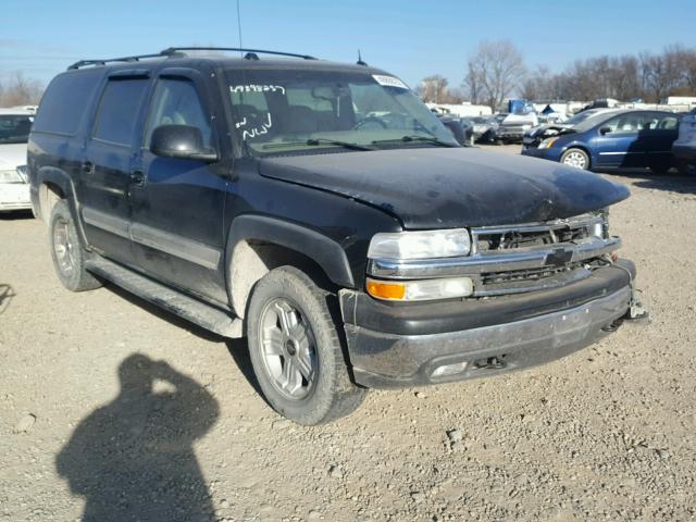 1GNFK16Z65J146802 - 2005 CHEVROLET SUBURBAN K BLACK photo 1