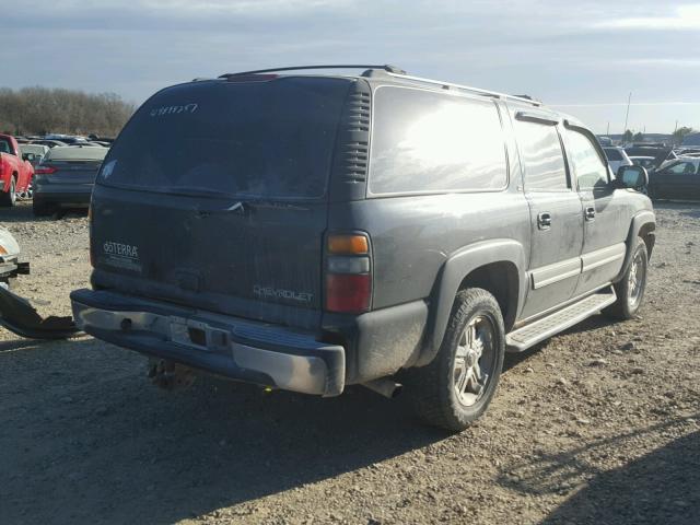 1GNFK16Z65J146802 - 2005 CHEVROLET SUBURBAN K BLACK photo 4