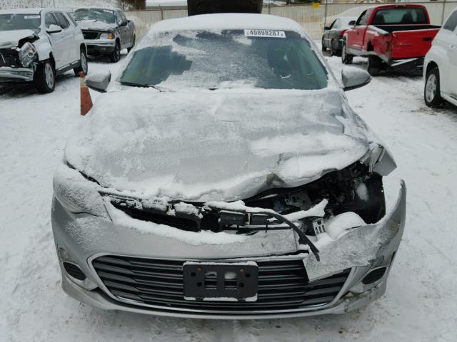 4T1BK1EB1FU172585 - 2015 TOYOTA AVALON XLE SILVER photo 9