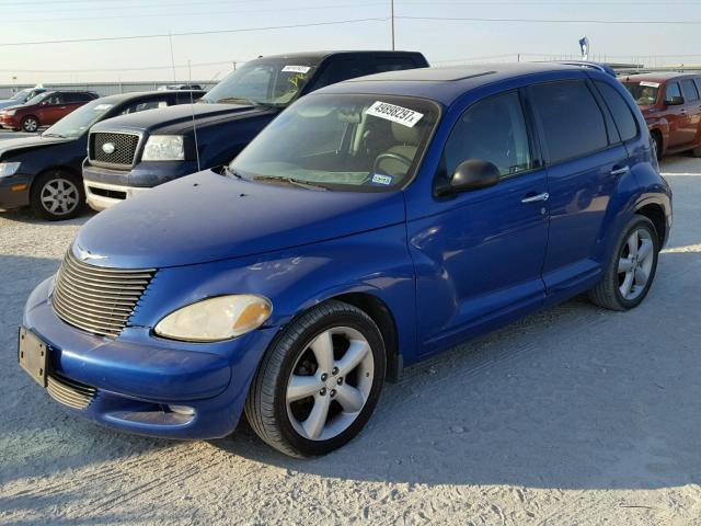 3C4FY78G93T513719 - 2003 CHRYSLER PT CRUISER BLUE photo 2