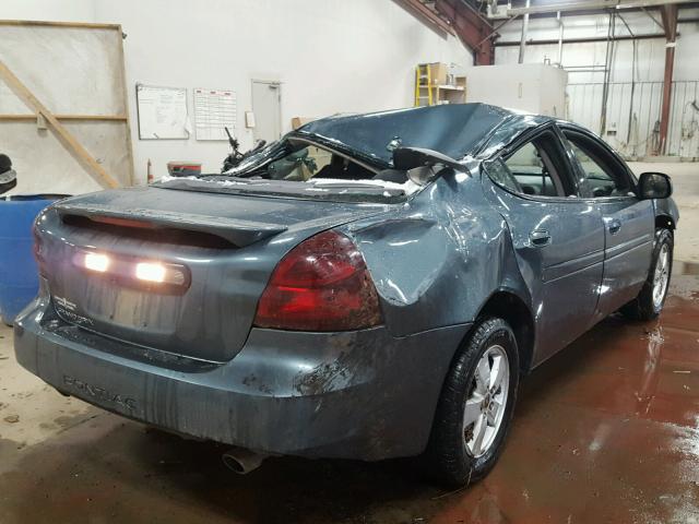 2G2WP552861192654 - 2006 PONTIAC GRAND PRIX BLUE photo 4