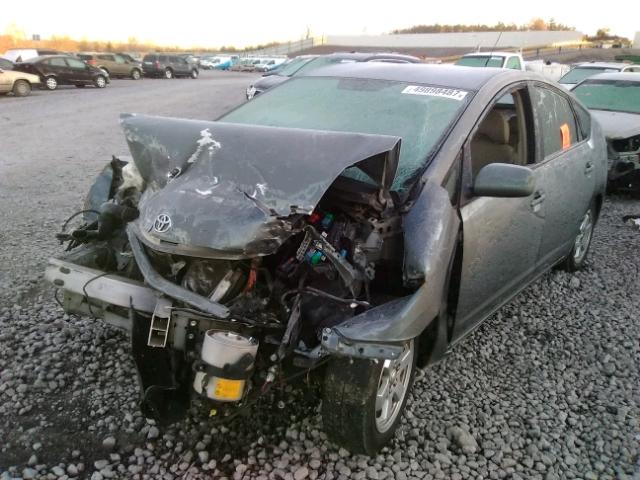 JTDKB20U353095435 - 2005 TOYOTA PRIUS GRAY photo 2