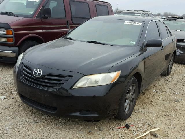 4T1BE46K37U121999 - 2007 TOYOTA CAMRY NEW BLACK photo 2