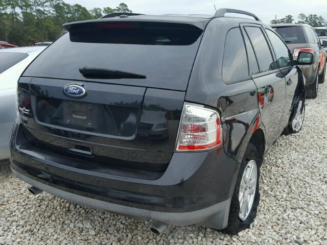 2FMDK3GC2ABB32136 - 2010 FORD EDGE SE BLACK photo 4