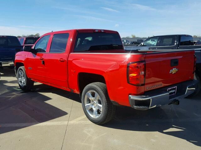 3GCPCREC1JG116396 - 2018 CHEVROLET SILVERADO RED photo 3