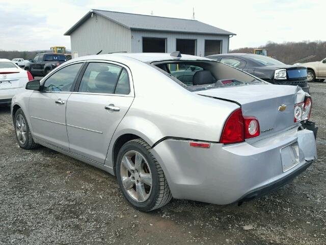 1G1ZD5E05CF186923 - 2012 CHEVROLET MALIBU 2LT SILVER photo 3