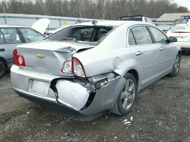 1G1ZD5E05CF186923 - 2012 CHEVROLET MALIBU 2LT SILVER photo 4