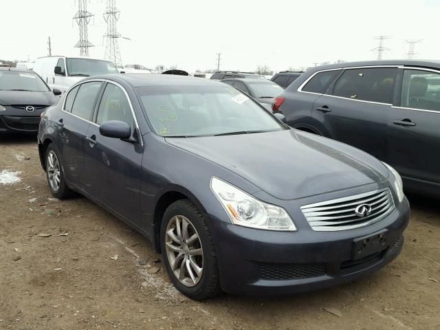 JNKBV61F38M263926 - 2008 INFINITI G35 BLUE photo 1