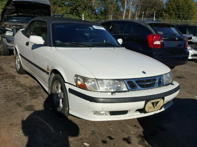 YS3DF78KXY7017267 - 2000 SAAB 9-3 SE WHITE photo 1