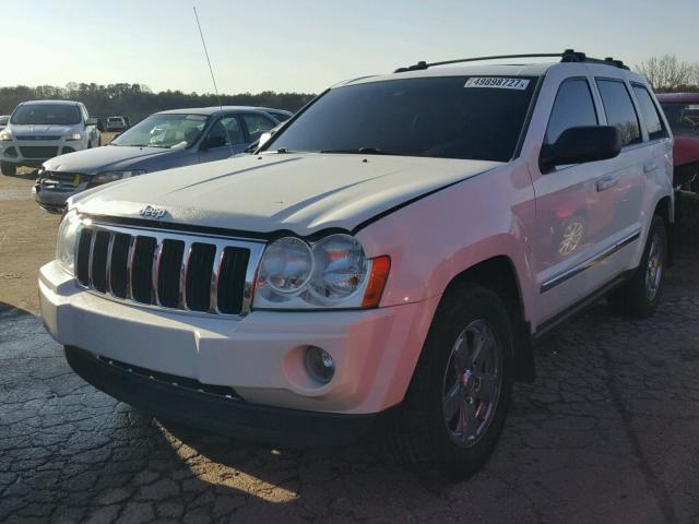 1J4HS58236C317644 - 2006 JEEP GRAND CHER WHITE photo 2