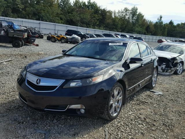 19UUA9F72CA008057 - 2012 ACURA TL BLACK photo 2