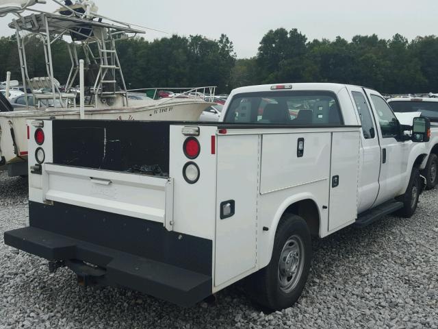 1FD7X2A64FED58833 - 2015 FORD F250 SUPER WHITE photo 4