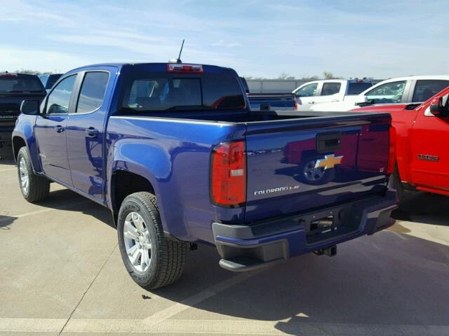 1GCGSCENXH1331690 - 2017 CHEVROLET COLORADO L BLUE photo 3