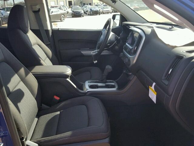 1GCGSCENXH1331690 - 2017 CHEVROLET COLORADO L BLUE photo 5