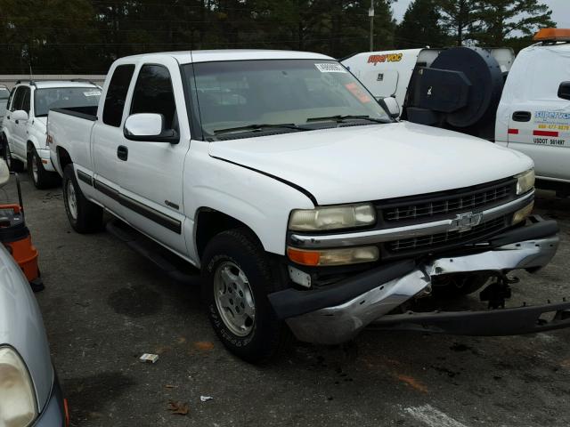 1GCEK19T4YE219853 - 2000 CHEVROLET SILVERADO WHITE photo 1