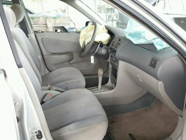 1NXBR12E02Z641248 - 2002 TOYOTA COROLLA CE SILVER photo 5