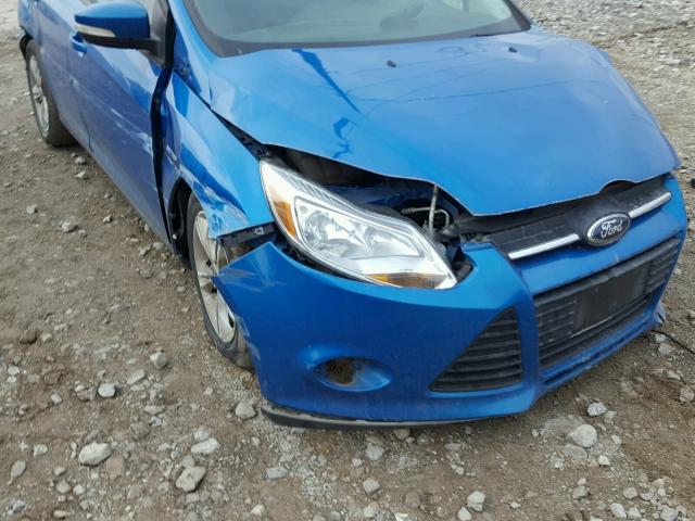 1FADP3K2XDL218941 - 2013 FORD FOCUS SE BLUE photo 9