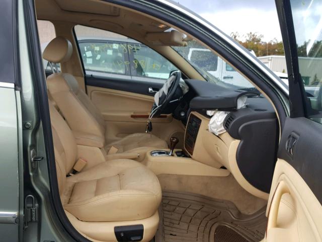 WVWTH63B83P248305 - 2003 VOLKSWAGEN PASSAT GLX GREEN photo 5