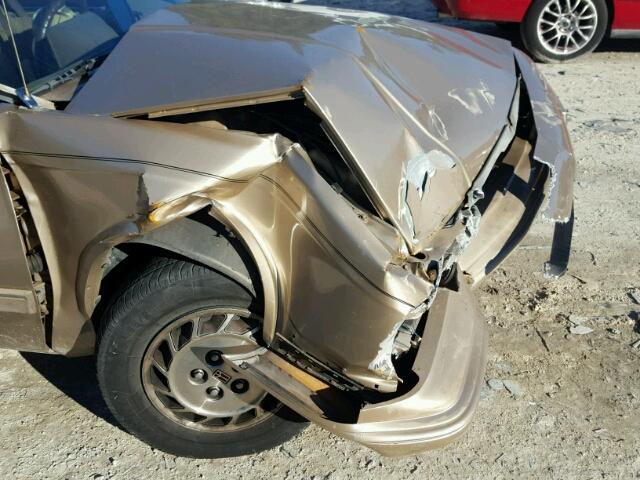 1G3AG55M8R6413528 - 1994 OLDSMOBILE CUTLASS CI GOLD photo 10