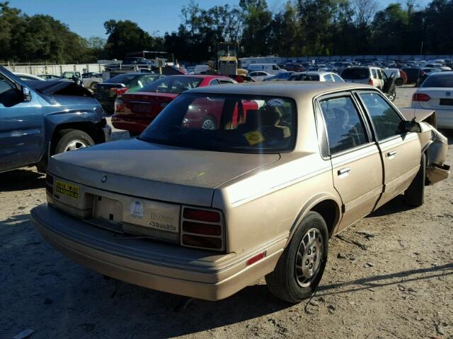 1G3AG55M8R6413528 - 1994 OLDSMOBILE CUTLASS CI GOLD photo 4