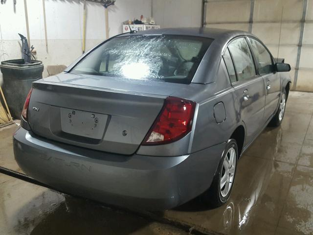 1G8AJ55F46Z122306 - 2006 SATURN ION GRAY photo 4