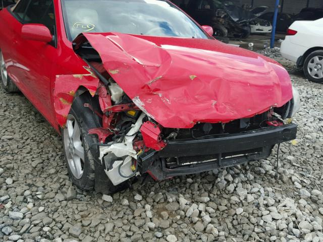 4T1FA38P57U116738 - 2007 TOYOTA CAMRY SOLA RED photo 9