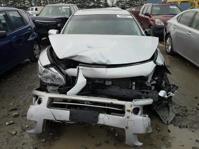 1N4AA5AP3CC836226 - 2012 NISSAN MAXIMA S SILVER photo 9