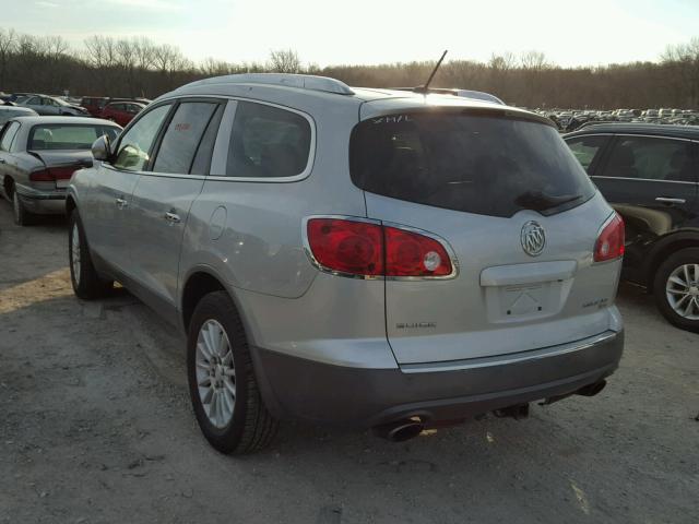 5GAEV23D39J172601 - 2009 BUICK ENCLAVE CX SILVER photo 3