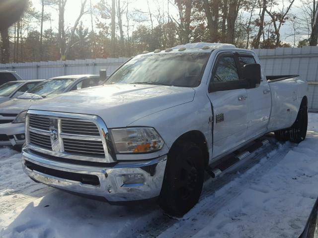 3D73M4CL7BG576221 - 2011 DODGE RAM 3500 WHITE photo 2