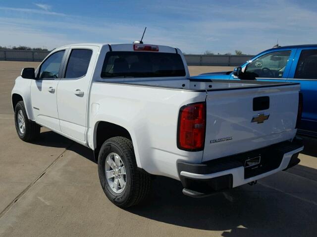 1GCGSBEA5H1239720 - 2017 CHEVROLET COLORADO WHITE photo 3