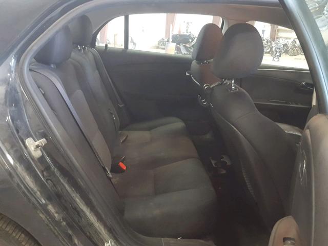 1G1ZC5E1XBF323431 - 2011 CHEVROLET MALIBU 1LT BLACK photo 6