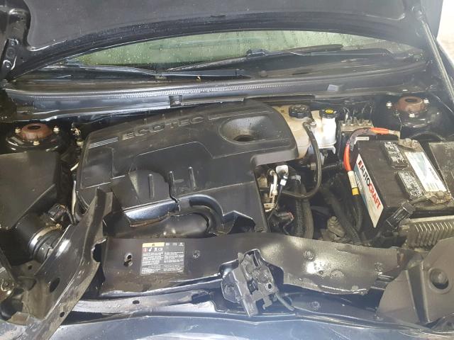 1G1ZC5E1XBF323431 - 2011 CHEVROLET MALIBU 1LT BLACK photo 7