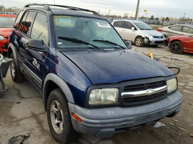 2CNBJ734436910576 - 2003 CHEVROLET TRACKER ZR BLUE photo 1