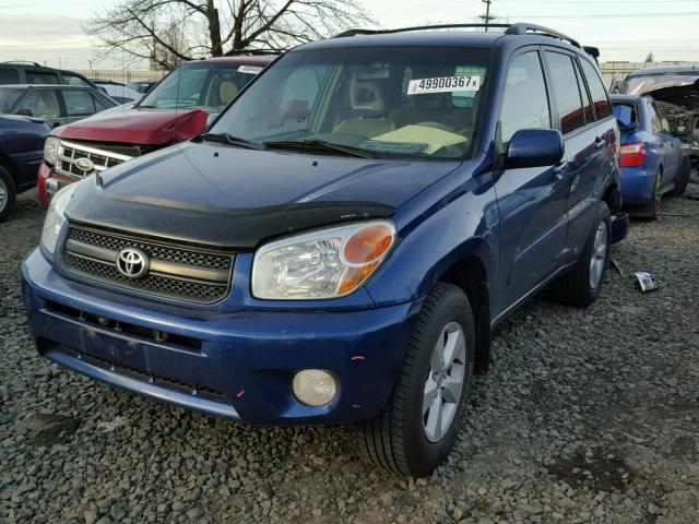 JTEHD20V156037623 - 2005 TOYOTA RAV4 BLUE photo 2