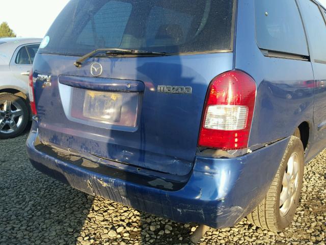 JM3LW28G7Y0109860 - 2000 MAZDA MPV WAGON BLUE photo 9