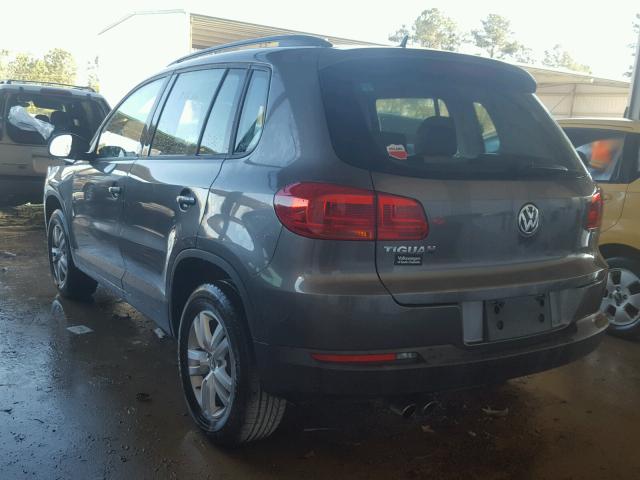 WVGAV7AX6GW540613 - 2016 VOLKSWAGEN TIGUAN S GRAY photo 3